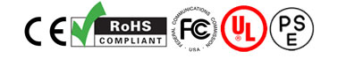 Certifié par CE, UL, ROHS, ISO9001/9002